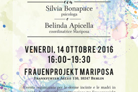 Venerdi 14 Ottobre Workshop sul congedo di maternità : trappola o opportunità?