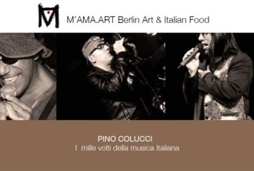 Aperitivo in Concerto con Pino Colucci”  M’AMA.Art  Berlin Art & Italian Food
