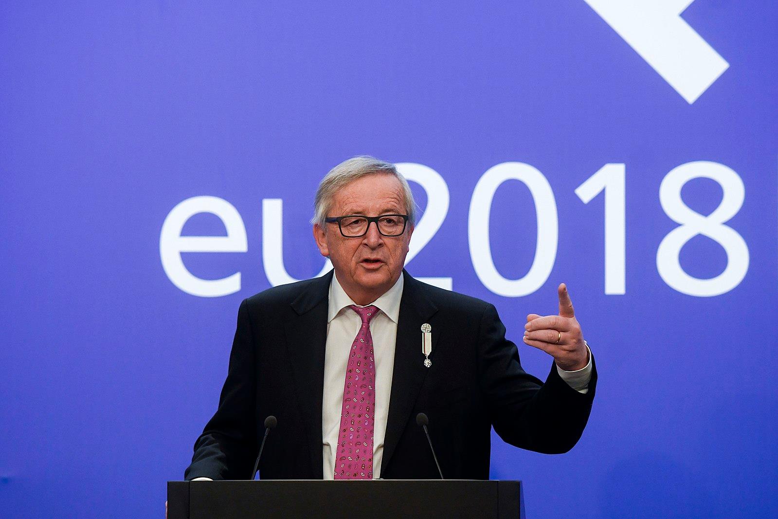 Settembre 2018: Il discorso sullo stato dell’Unione di Jean-Claude Juncker