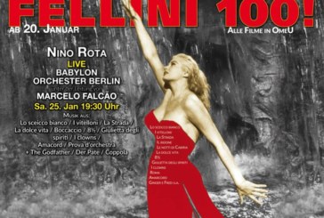 20.01.2020-18.02.2020 – Il Babylon celebra FELLINI 100! Retrospective: Compleanno, concerto dal vivo e tutti i film in italiano (sottotitoli in inglese)